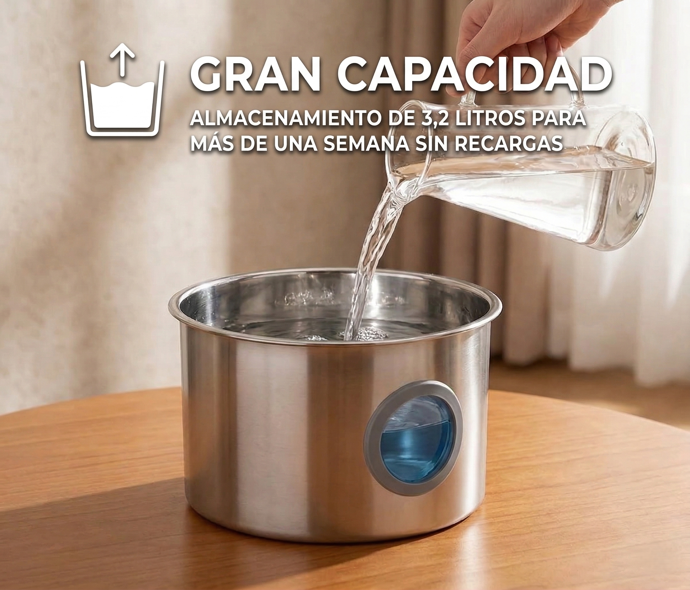 2.2L de capacidad
